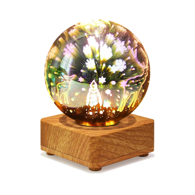 Color Changing 3D Starry Sky Night Light USB LED Lamp