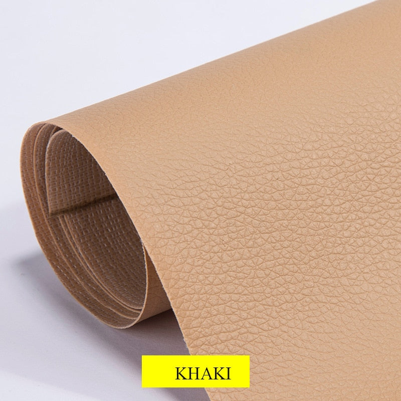 Self-Adhesive Leather Repair Patch Kit for Synthetic Surfaces