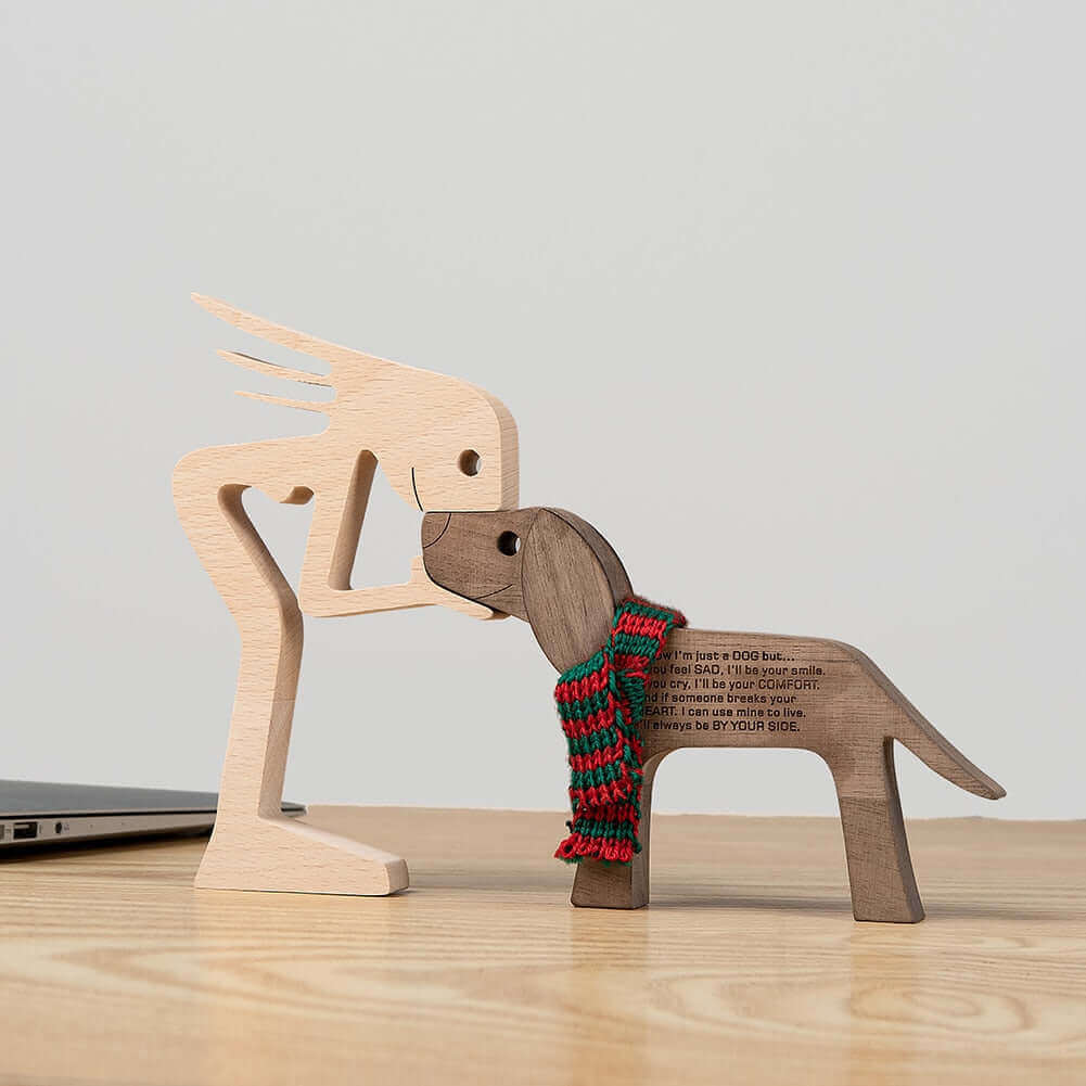 Danish Hand-Carved Wooden Animal Ornaments
