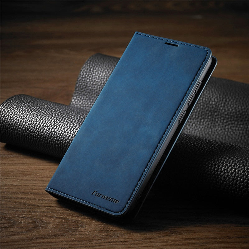 Magnetic Leather Huawei Case for Stylish Protection