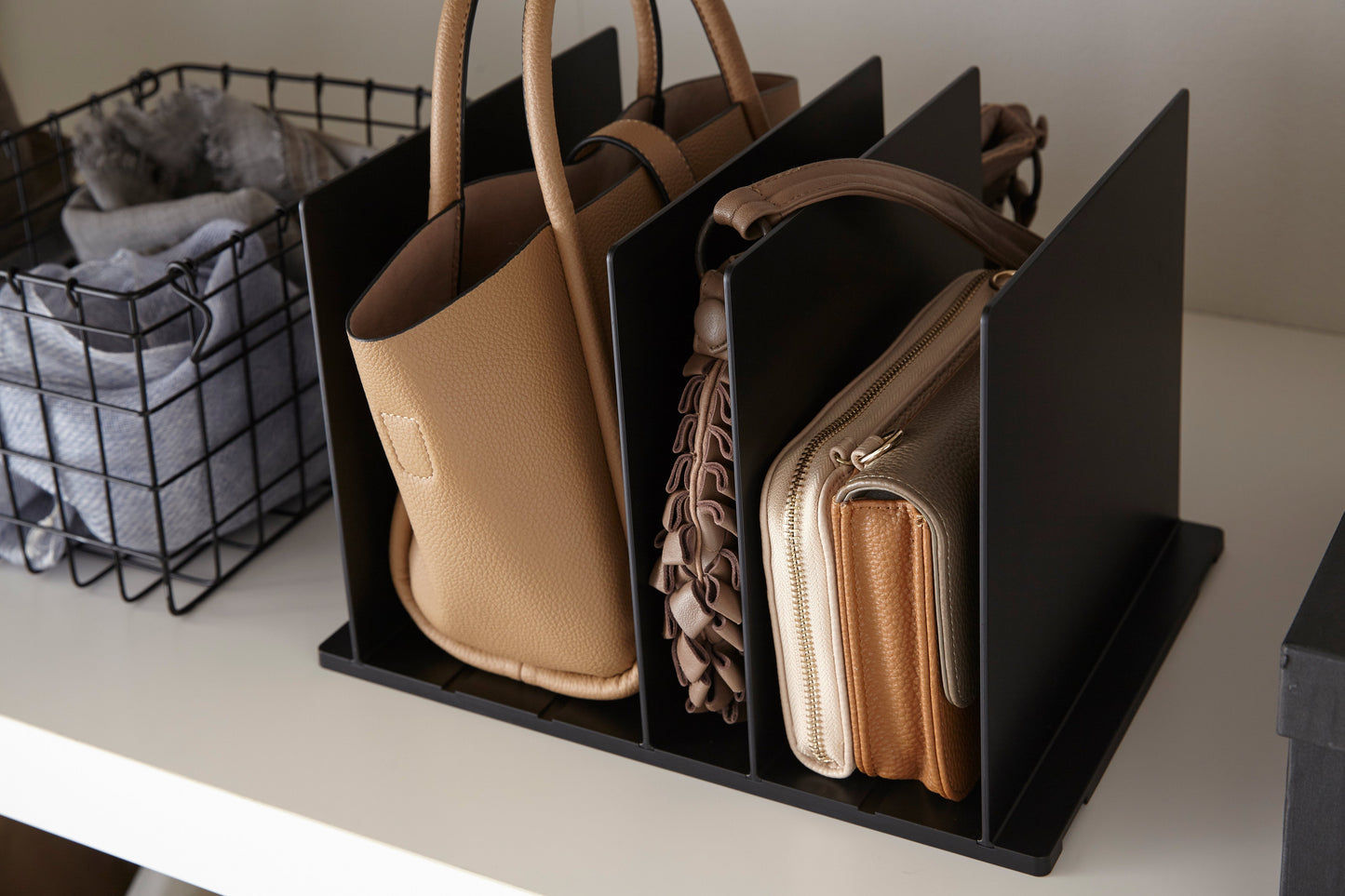 Handbag Organizer with Adjustable Dividers - Set of 2
