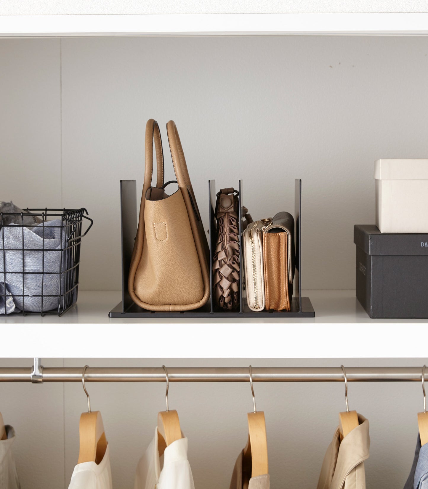 Handbag Organizer with Adjustable Dividers - Set of 2