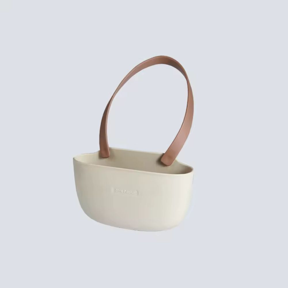 Hanging Silicone Sink Organizer for Sponges and Tools