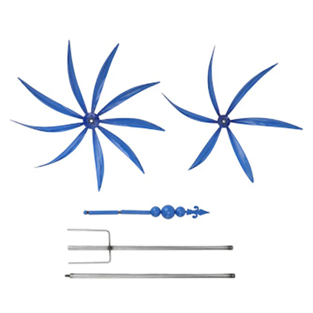 Metal Windmill Garden Sculpture for Charming Outdoor Decor
