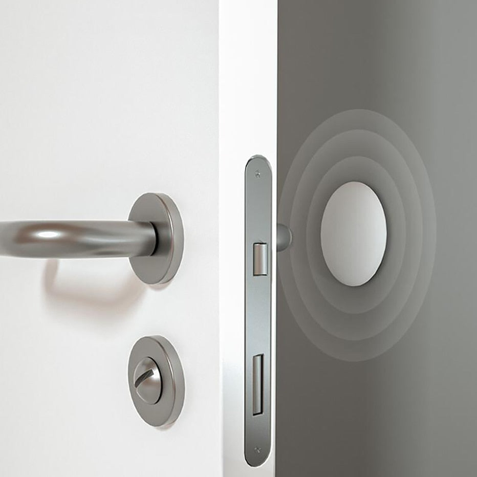 Silicone Door Stopper with Self-Adhesive Shock Absorption
