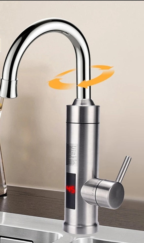 Electric Touchless Kitchen Faucet with Water Filter and Temperature Control