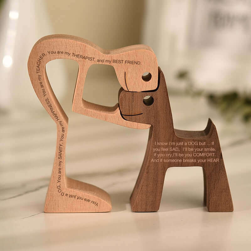 Danish Hand-Carved Wooden Animal Ornaments