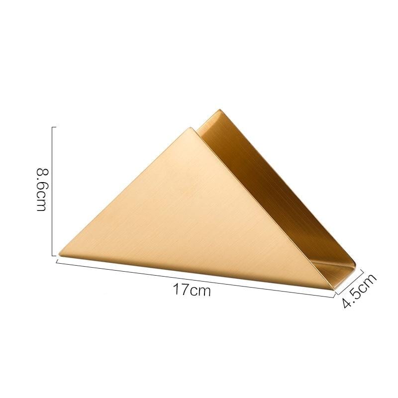 Stainless Steel Napkin Holder - Elegant Minimalist Design