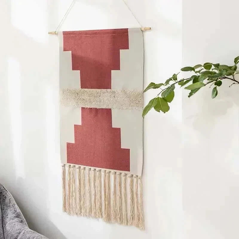 Boho Cotton Macrame Wall Hanging Rug