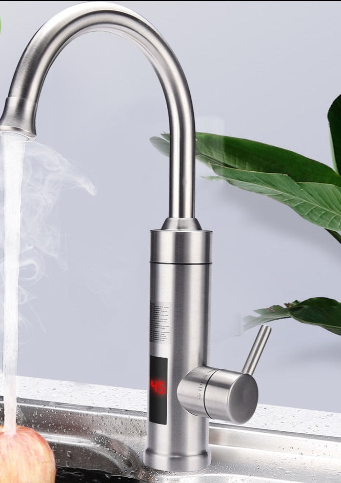 Electric Touchless Kitchen Faucet with Water Filter and Temperature Control