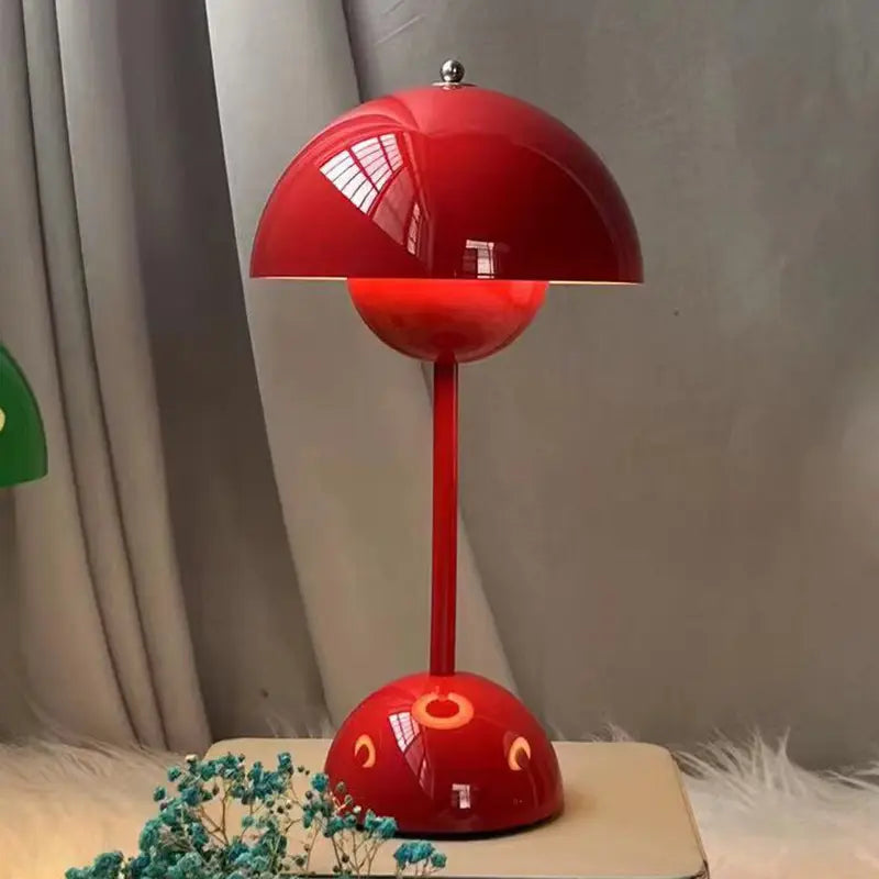 Mushroom Table Lamp - Cordless Modern LED Design