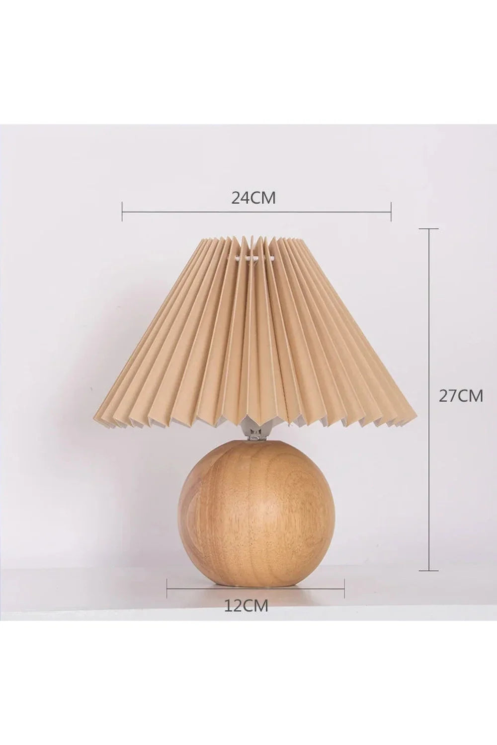 Vintage Ceramic Folding Table Lamp