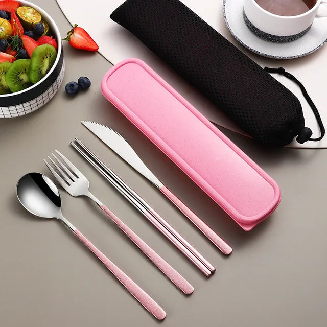 304 Stainless Steel Eco-Friendly Cutlery Set
