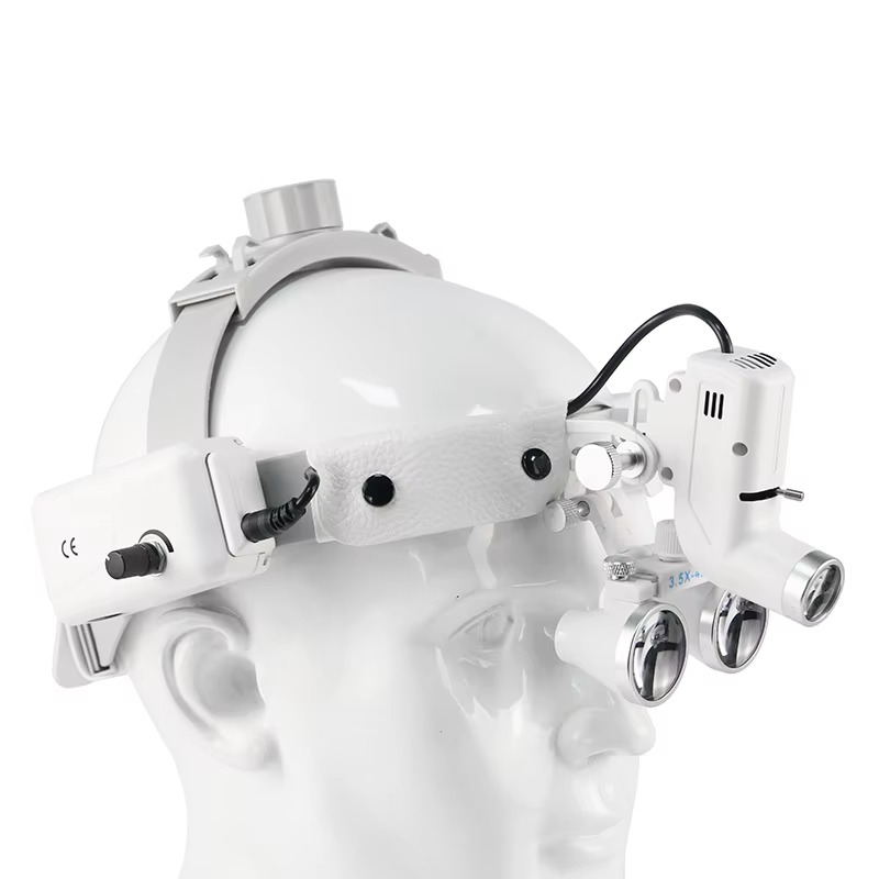 LED Headlamp with 5W Light and 3.5X Magnification Loupes