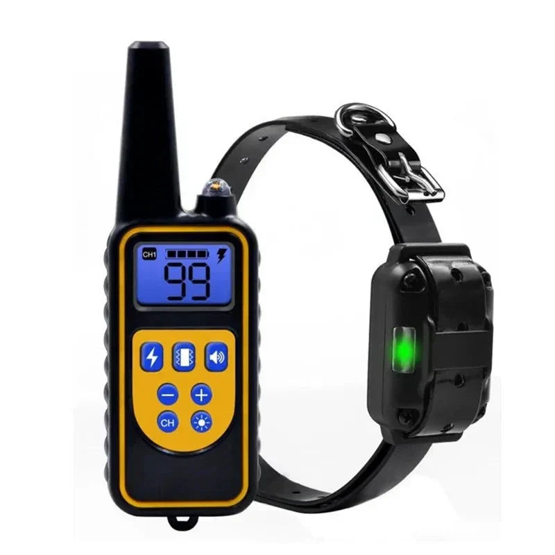Electric Waterproof Dog Training Collar with Remote Control