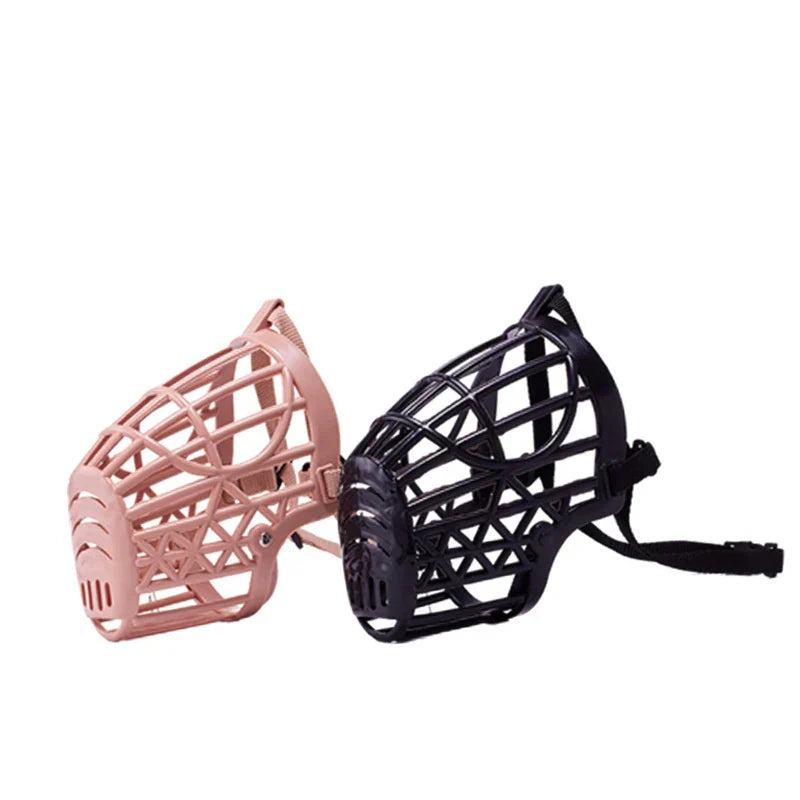 Breathable Adjustable Dog Muzzle for Comfortable Fit