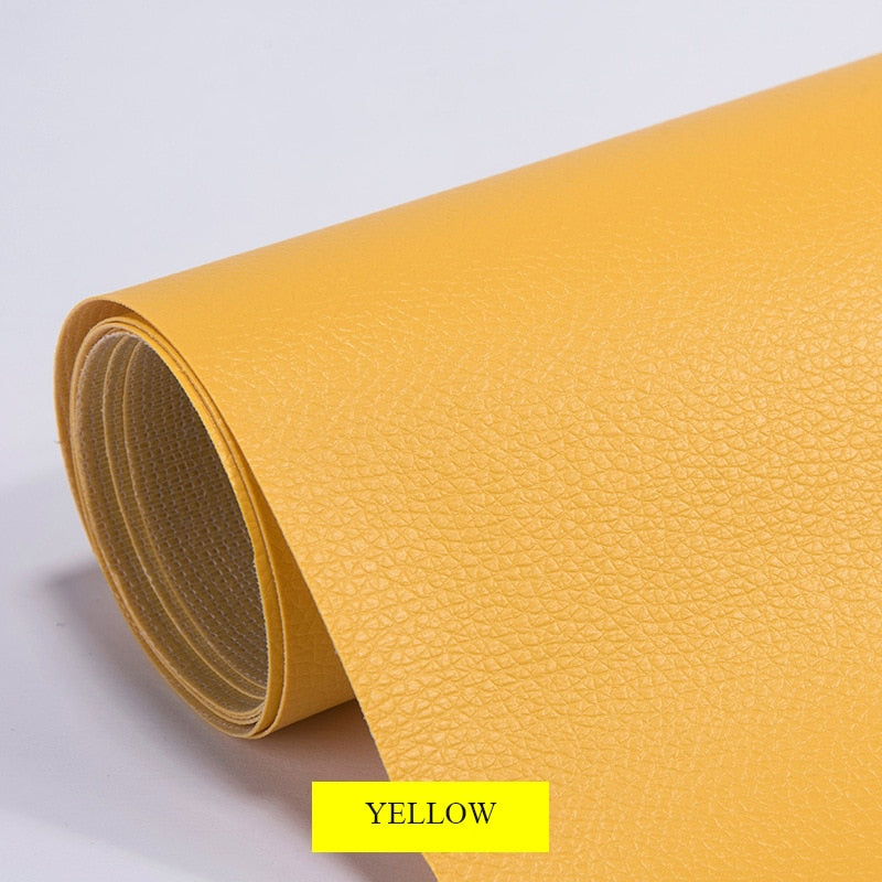 Self-Adhesive Leather Repair Patch Kit for Synthetic Surfaces