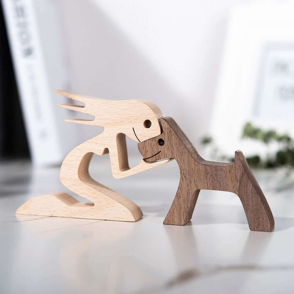 Danish Hand-Carved Wooden Animal Ornaments
