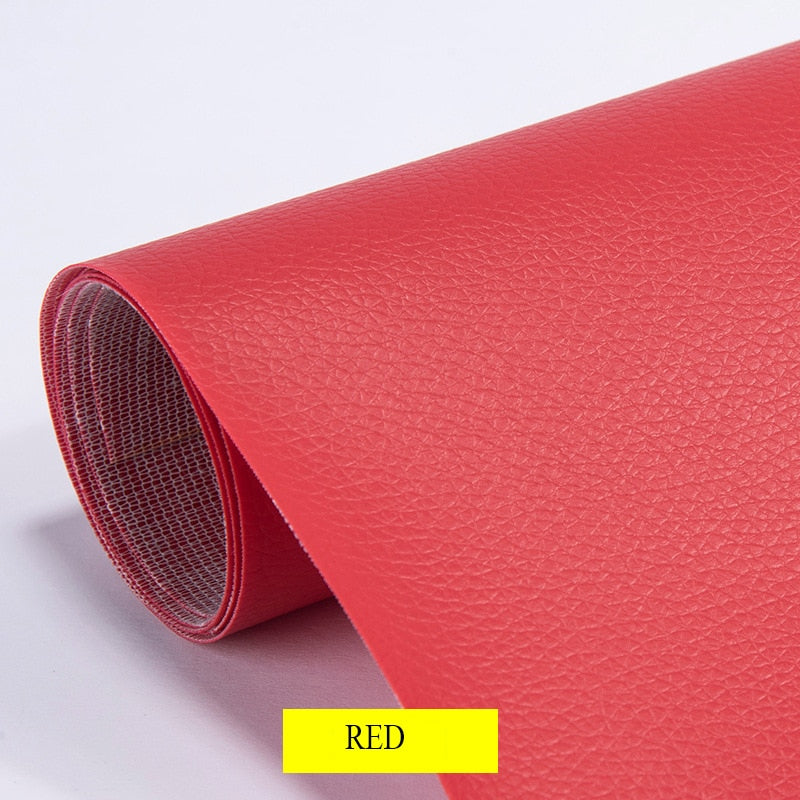 Self-Adhesive Leather Repair Patch Kit for Synthetic Surfaces