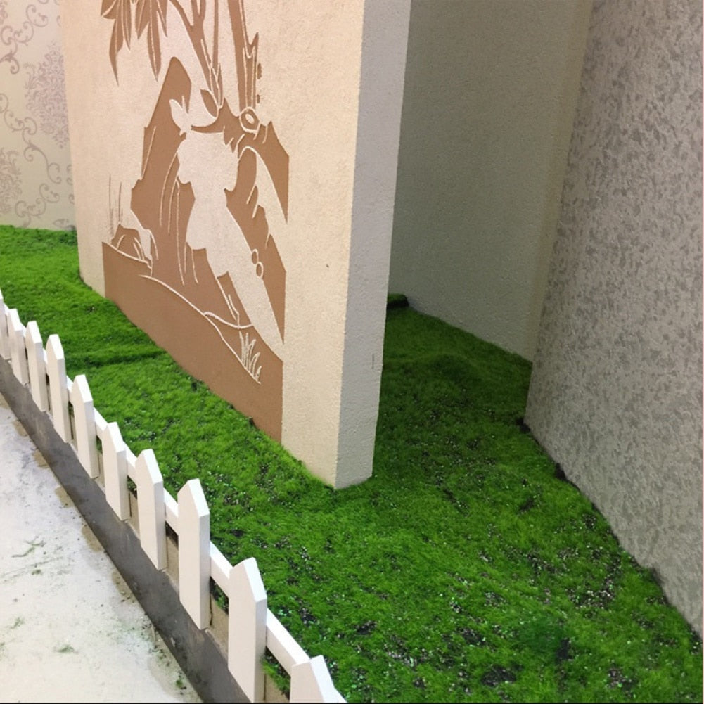 Artificial Moss Lawn Ornament - Realistic Green Grass Decoration