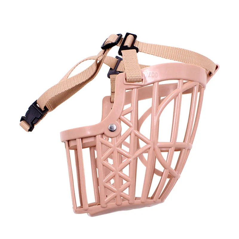 Breathable Adjustable Dog Muzzle for Comfortable Fit