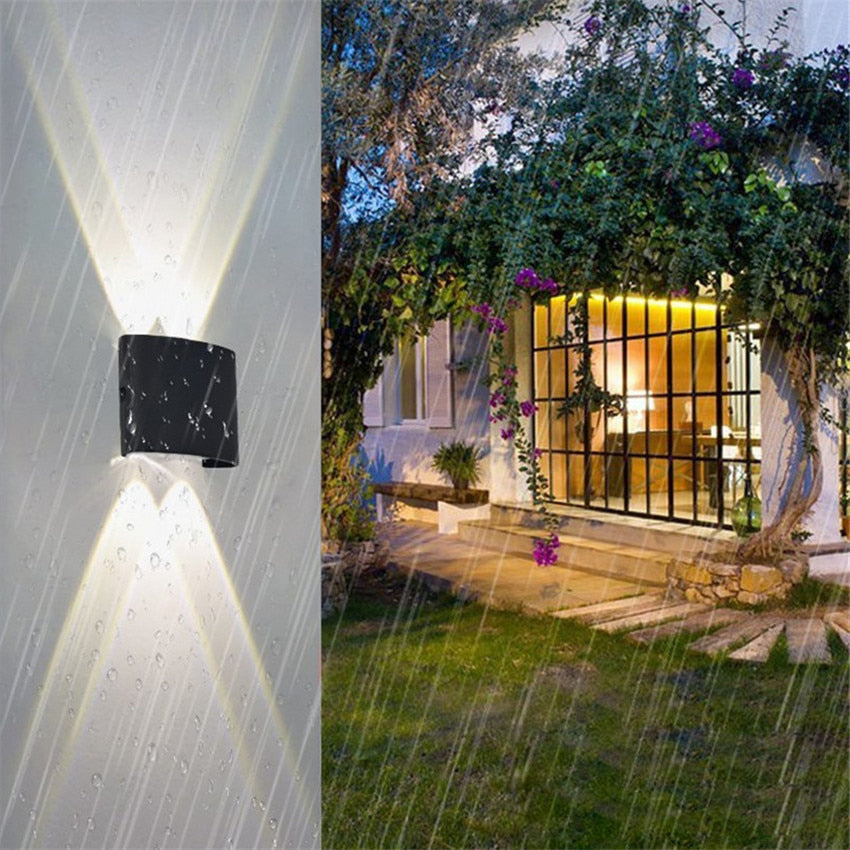 Modern Waterproof LED Wall Light for Indoor and Outdoor Use