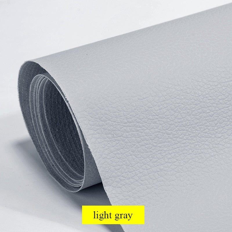 Self-Adhesive Leather Repair Patch Kit for Synthetic Surfaces