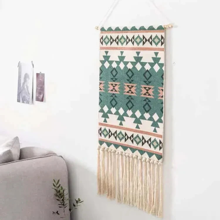 Boho Cotton Macrame Wall Hanging Rug