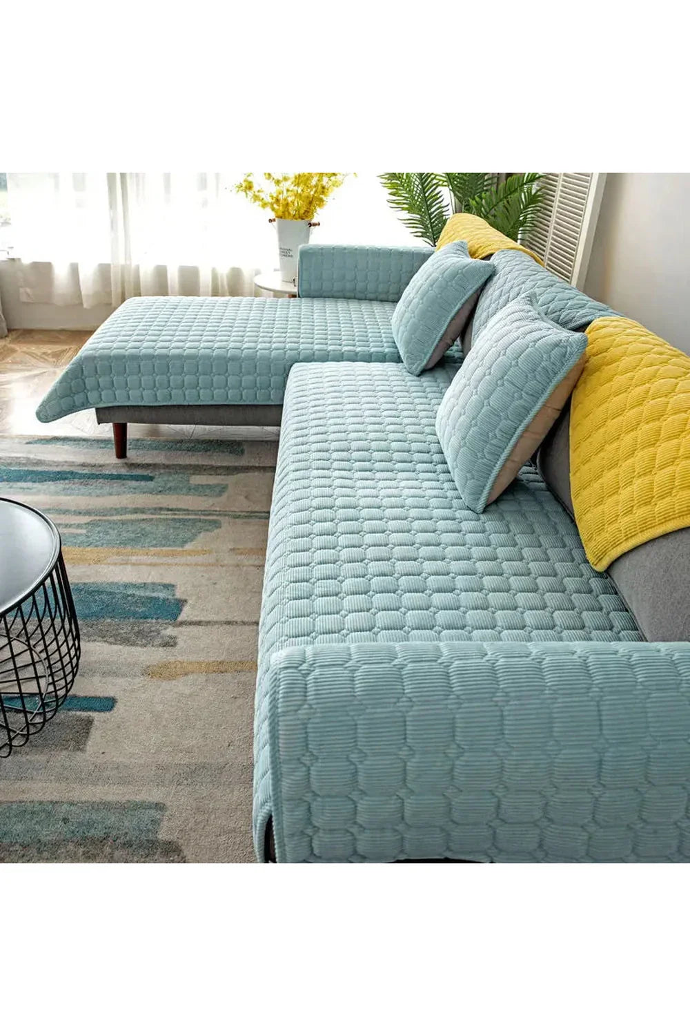 Polyester European Sofa Cover