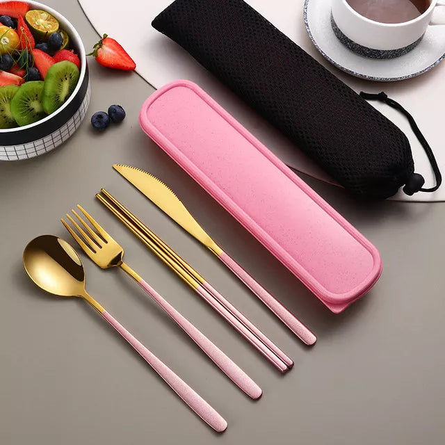 304 Stainless Steel Eco-Friendly Cutlery Set