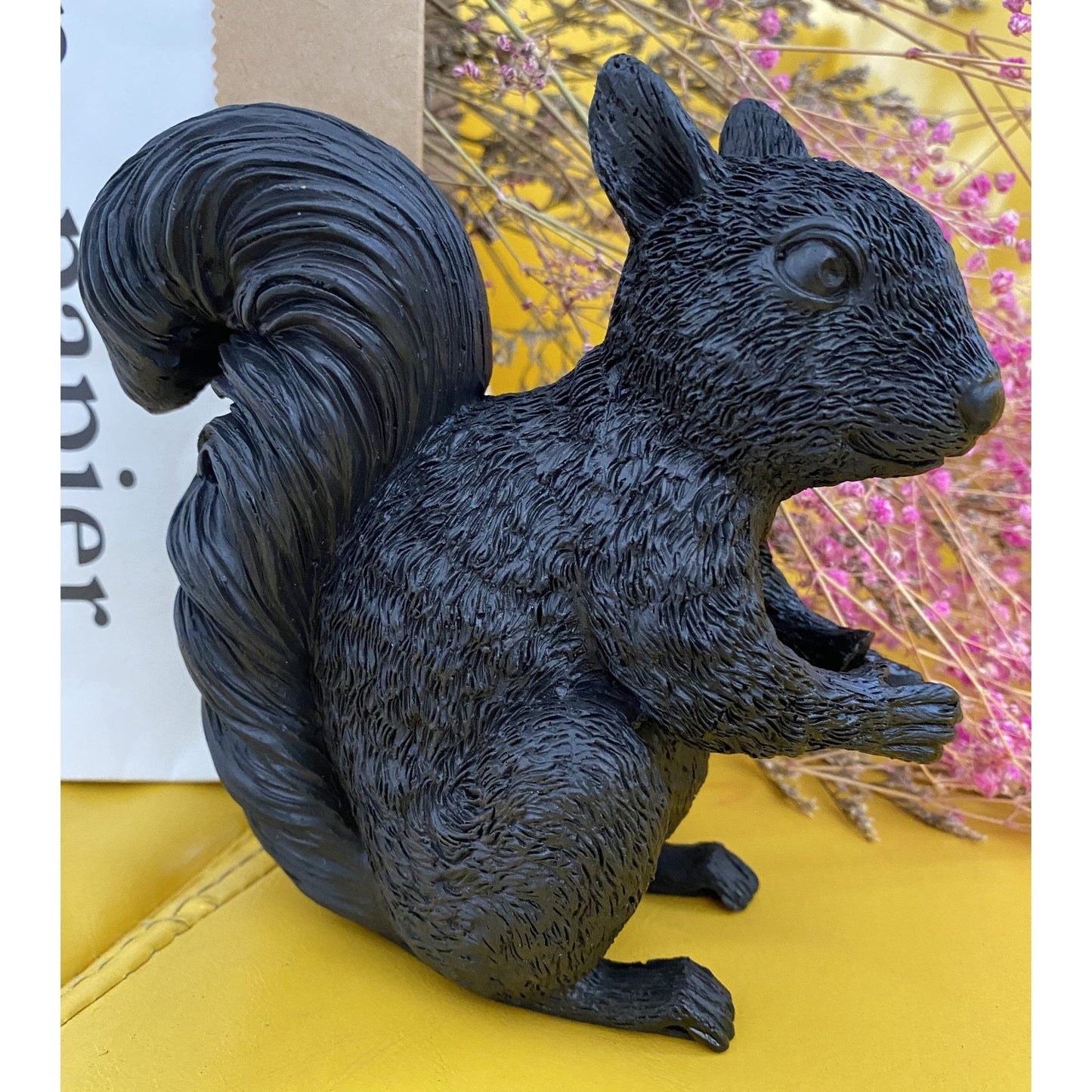 Squirrel LED Table Lamp with Warm Light and Cute Design