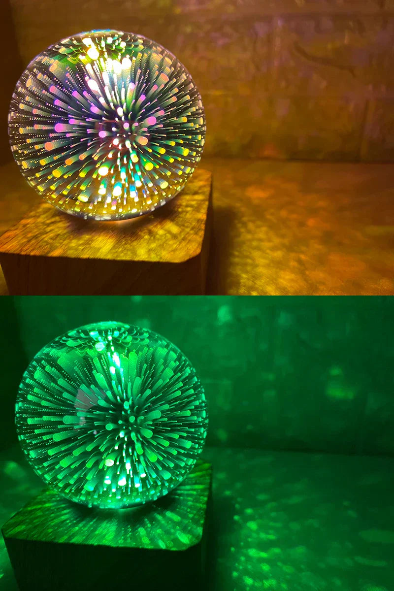 Color Changing 3D Starry Sky Night Light USB LED Lamp