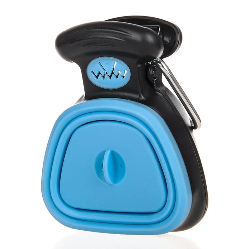 Portable One-Handed Dog Poop Scooper with Clip