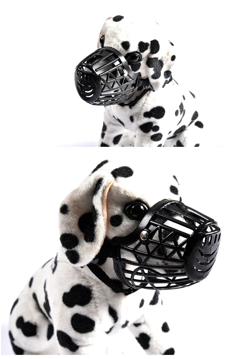 Breathable Adjustable Dog Muzzle for Comfortable Fit