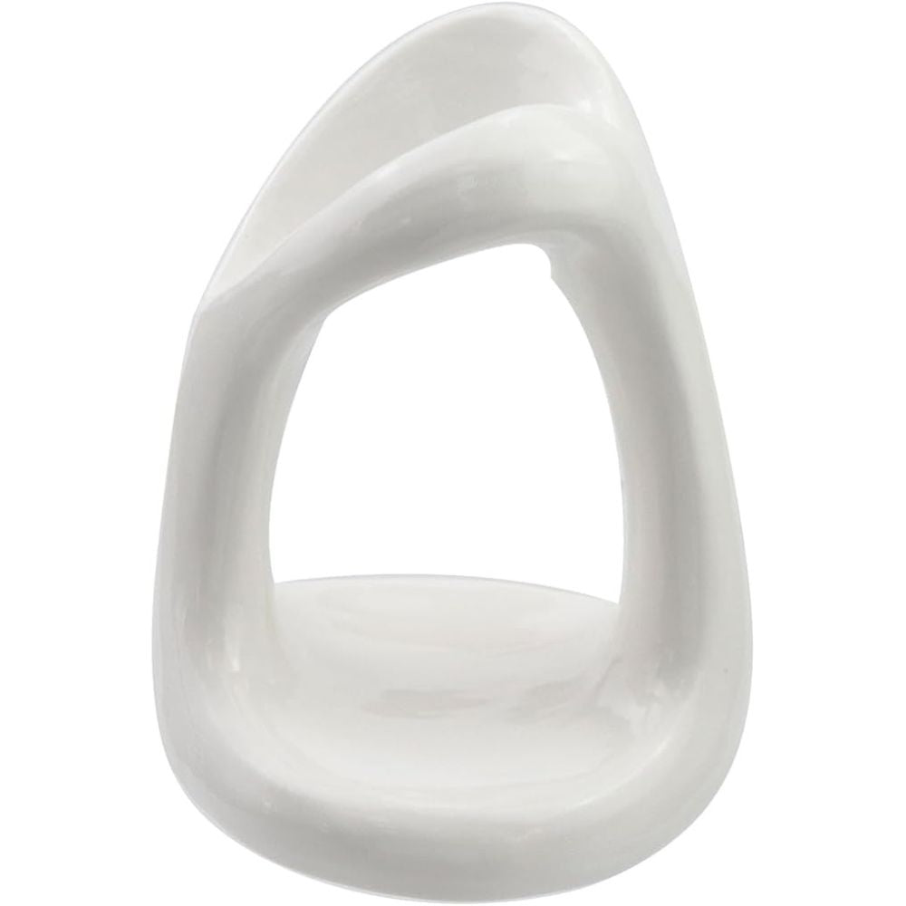Heart-Shaped Ceramic Toothbrush Holder for Couples
