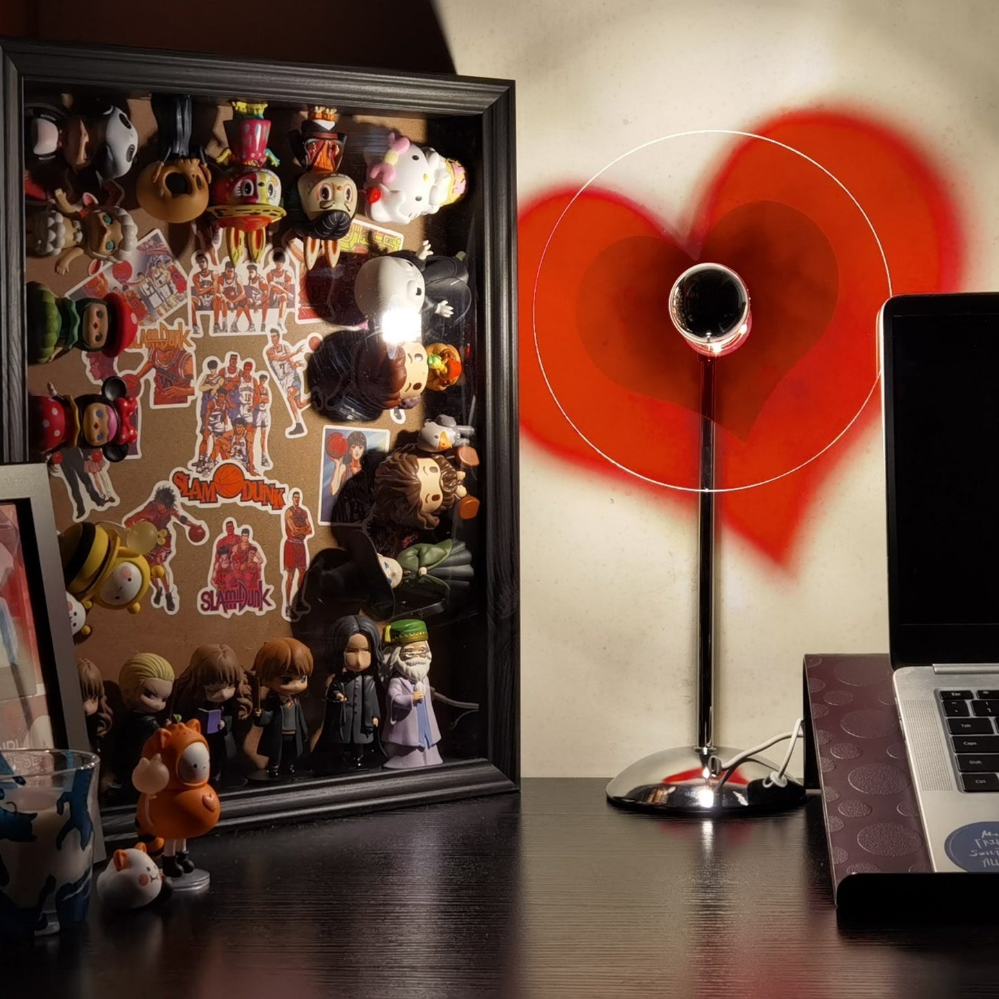 Rechargeable LED Table Lamp with Metal Shade