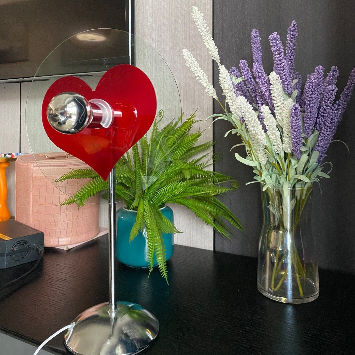 Rechargeable LED Table Lamp with Metal Shade