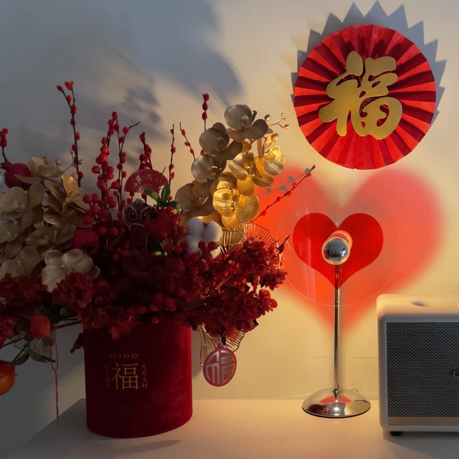 Rechargeable LED Table Lamp with Metal Shade