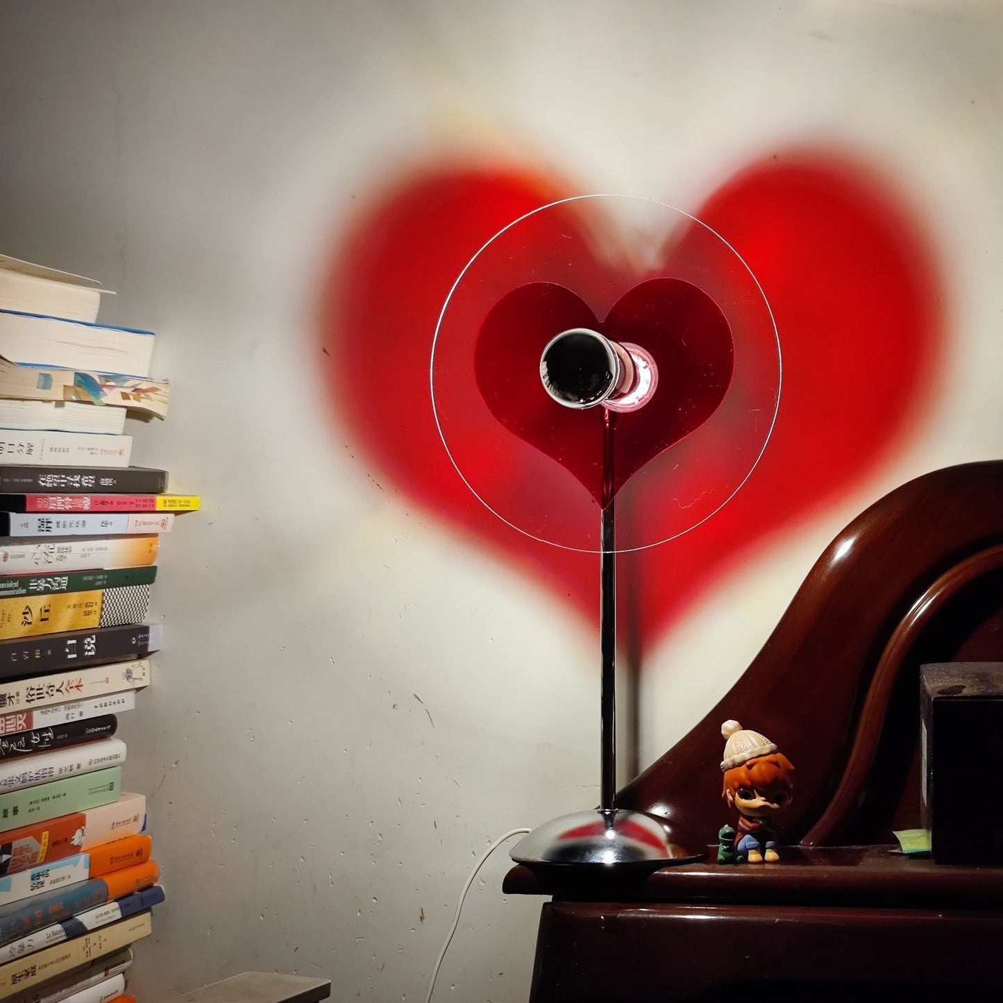 Rechargeable LED Table Lamp with Metal Shade