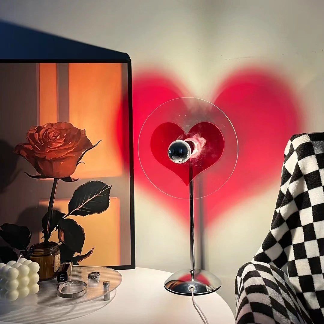 Rechargeable LED Table Lamp with Metal Shade