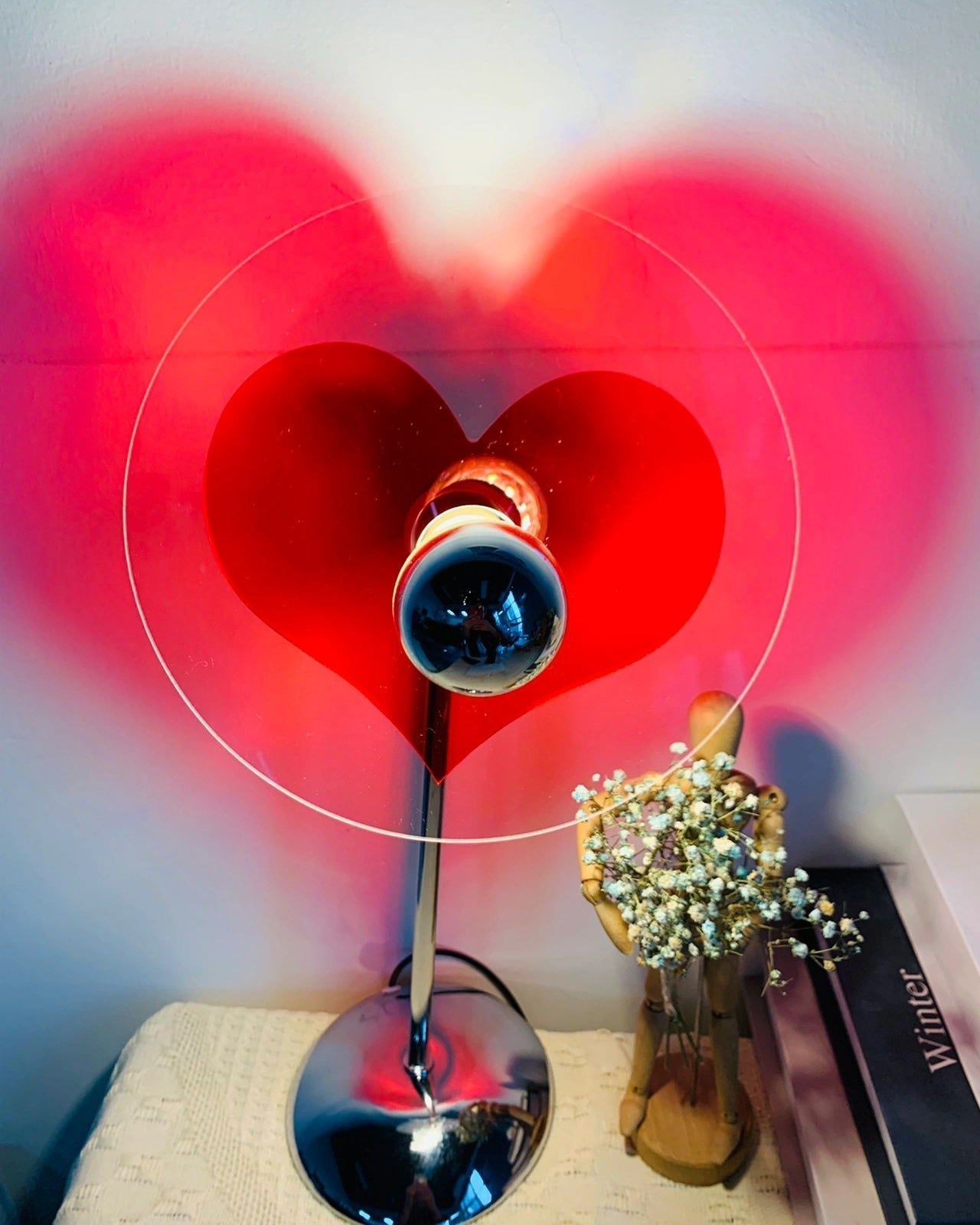 Rechargeable LED Table Lamp with Metal Shade