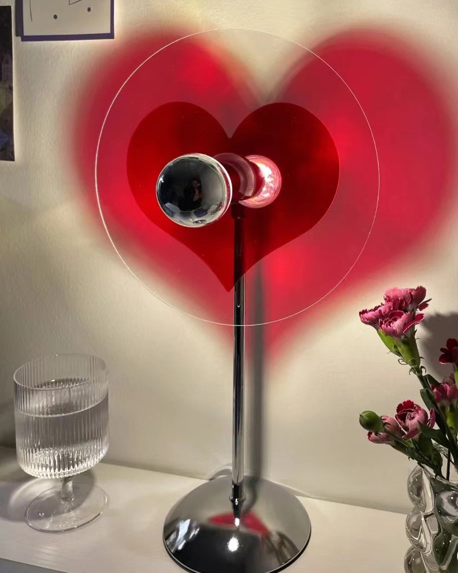 Rechargeable LED Table Lamp with Metal Shade