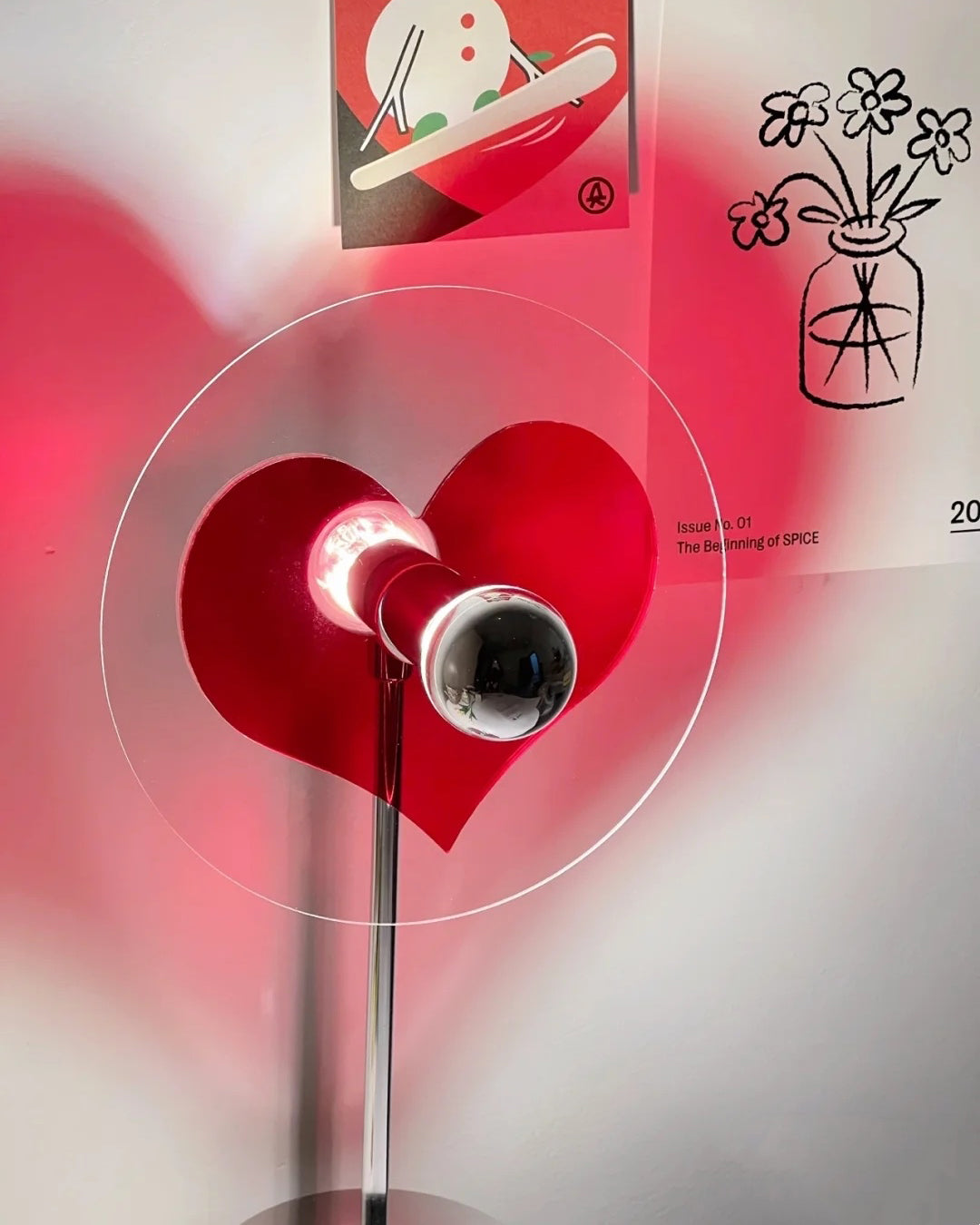 Rechargeable LED Table Lamp with Metal Shade