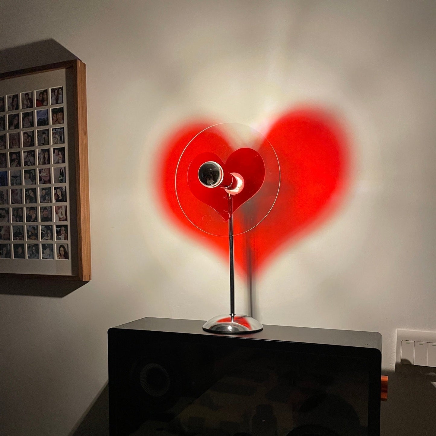 Rechargeable LED Table Lamp with Metal Shade