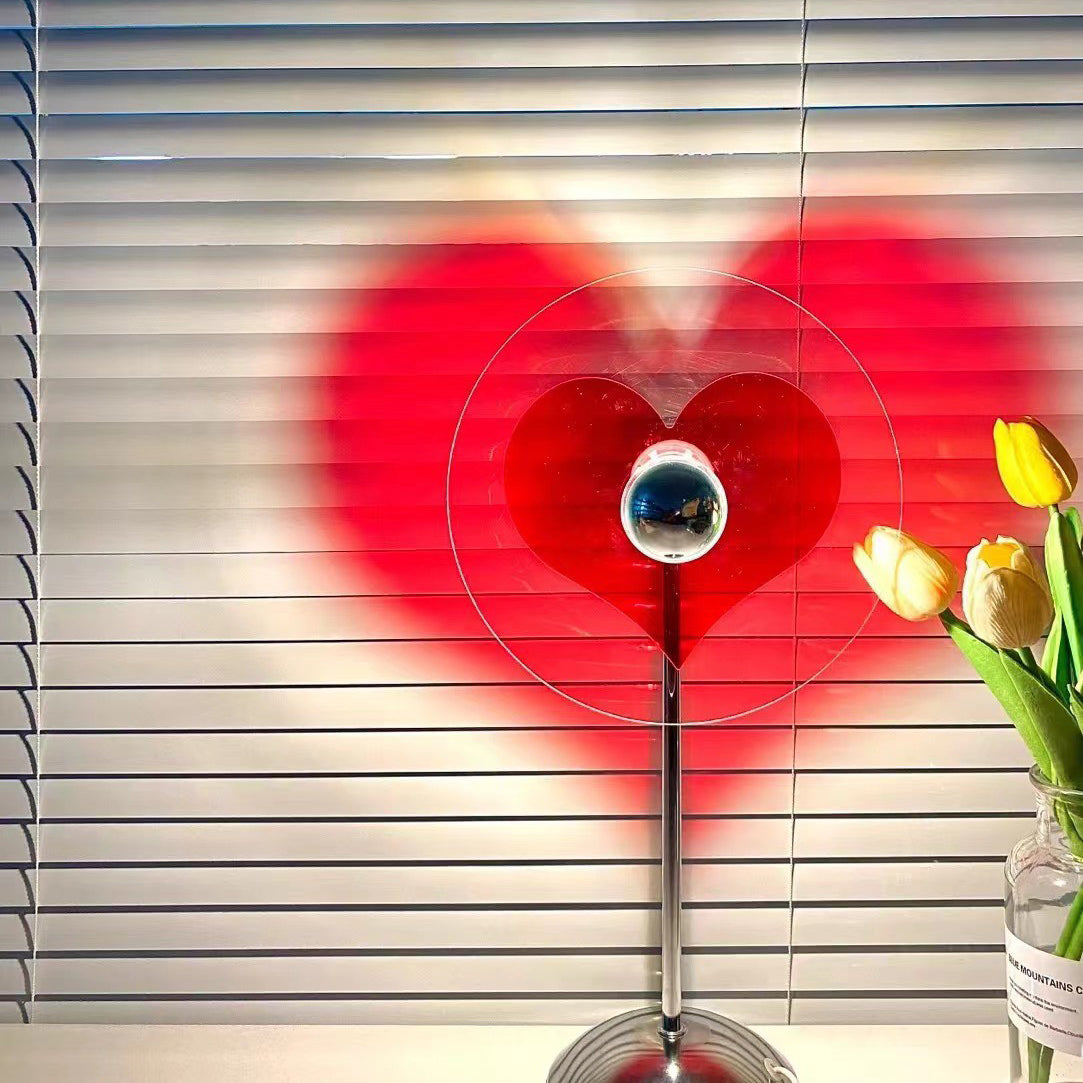 Rechargeable LED Table Lamp with Metal Shade