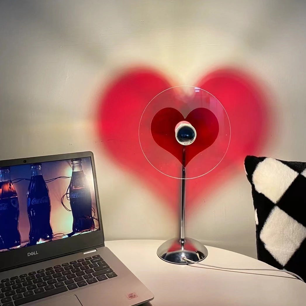 Rechargeable LED Table Lamp with Metal Shade