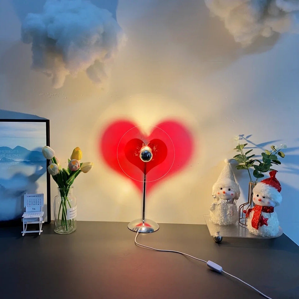 Rechargeable LED Table Lamp with Metal Shade