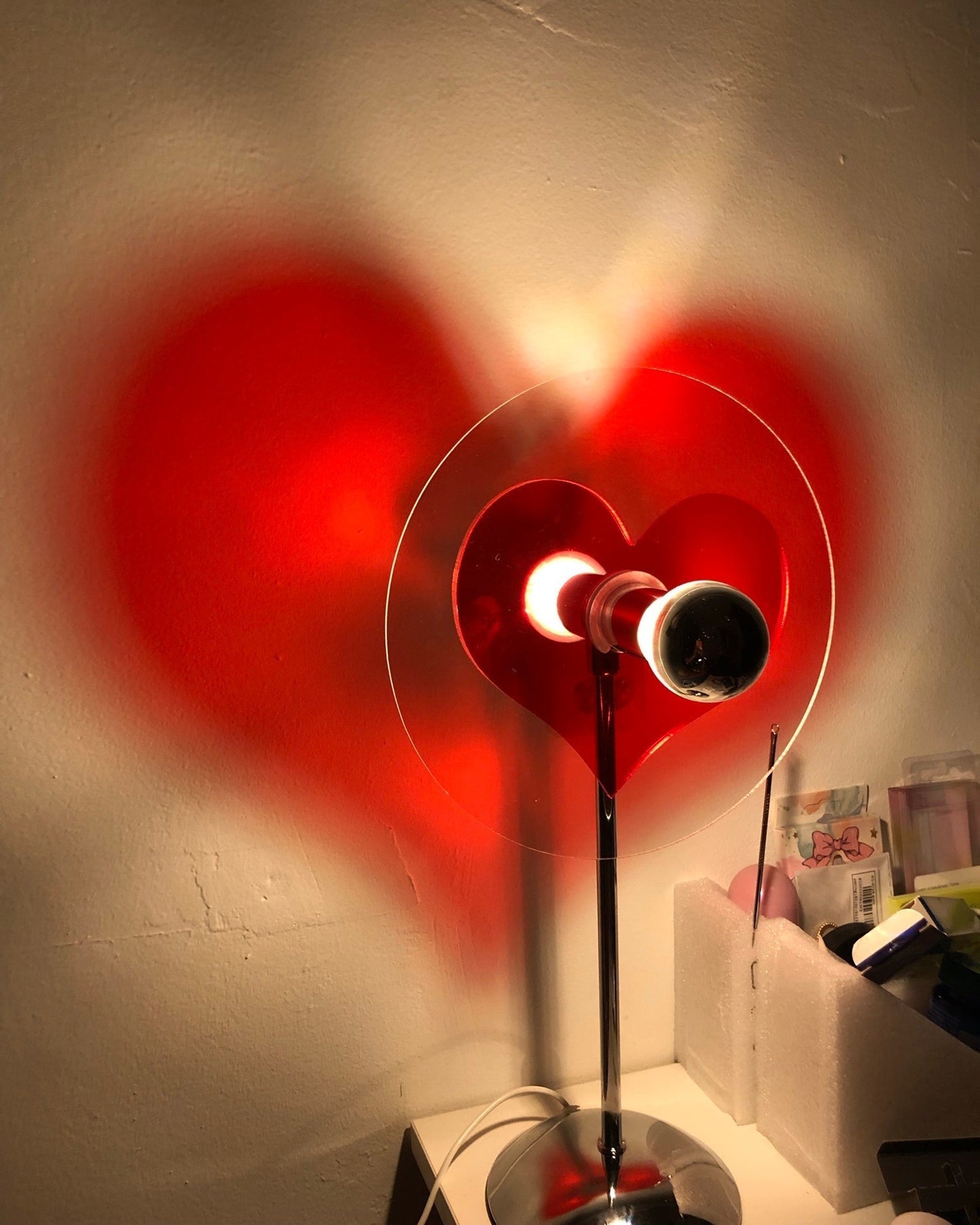 Rechargeable LED Table Lamp with Metal Shade