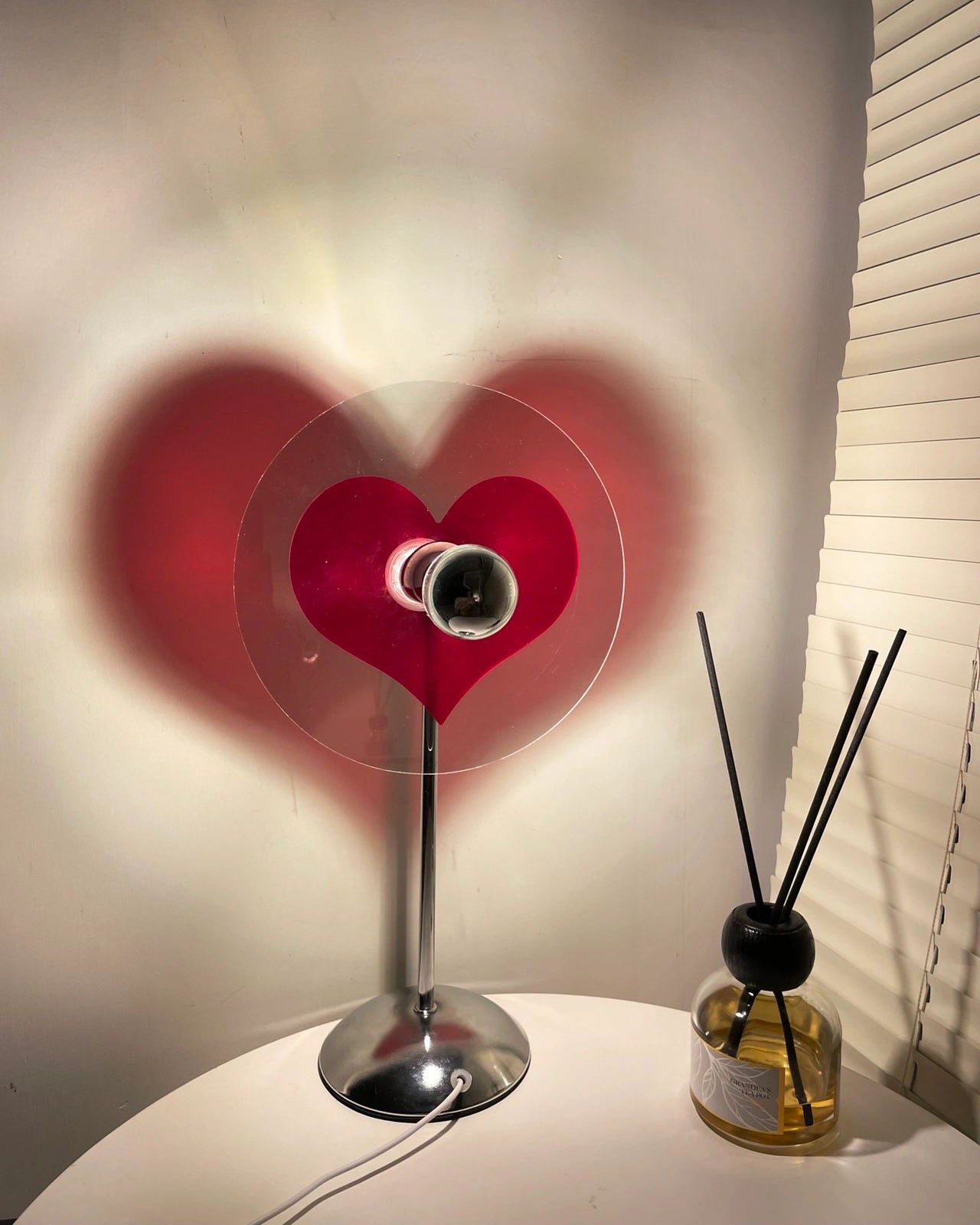 Rechargeable LED Table Lamp with Metal Shade