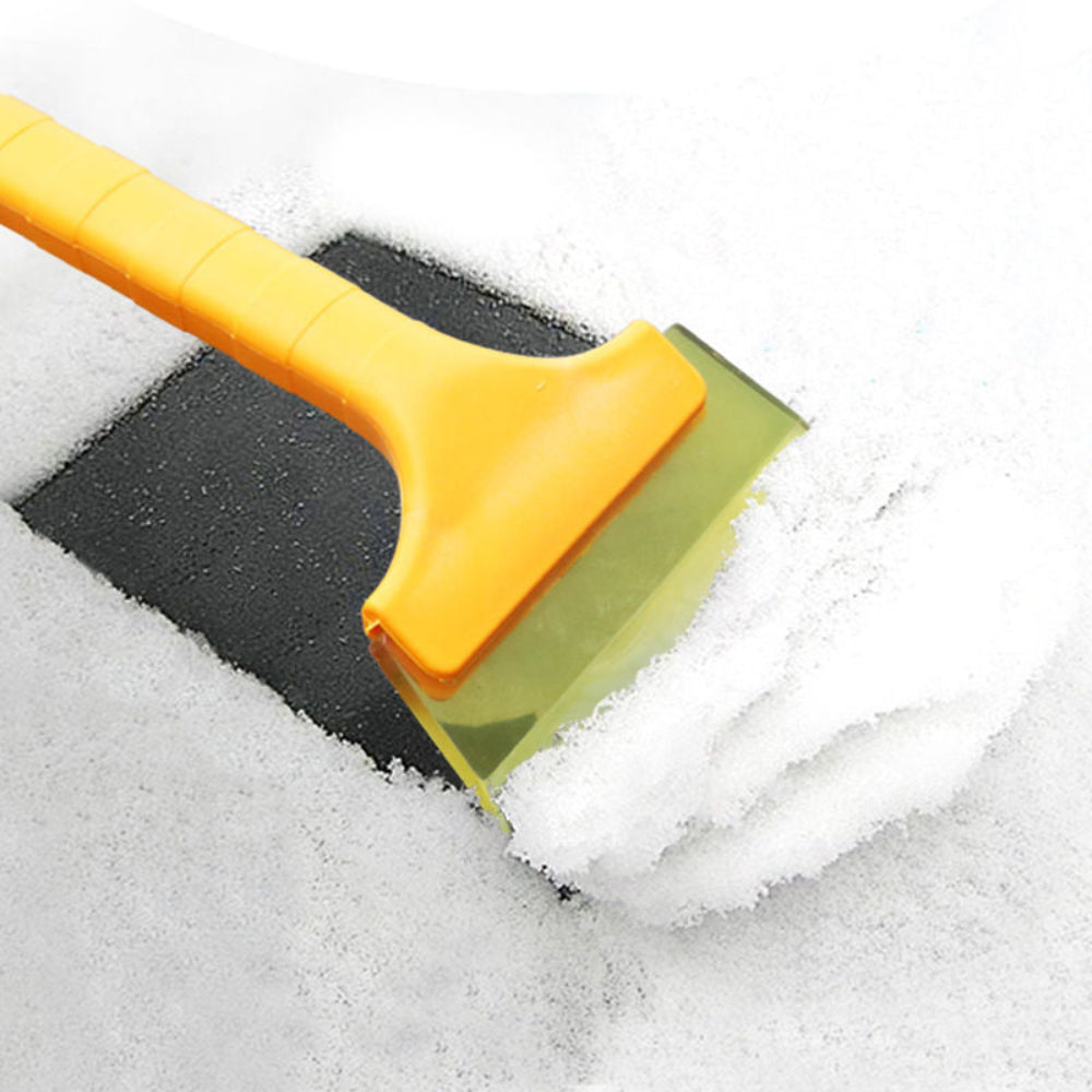 Compact Windshield Ice Scraper with Non-Slip Grip